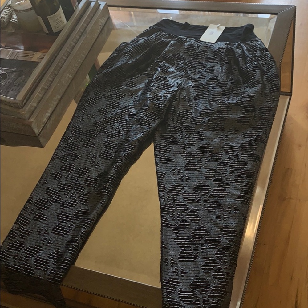 Black stylish pants